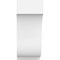 Ekena Millwork Standard Van Buren Architectural Grade PVC Bracket, 5"W x 12"D x 12"H BKTP05X12X12VAN - alternate 2